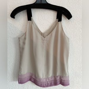 Business Casual Top with layered detail at the bottom